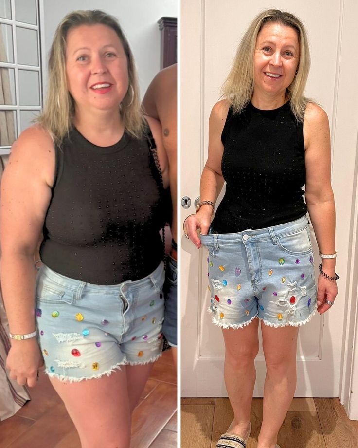 Megan Sullivan, 46 before and after using Lulutea